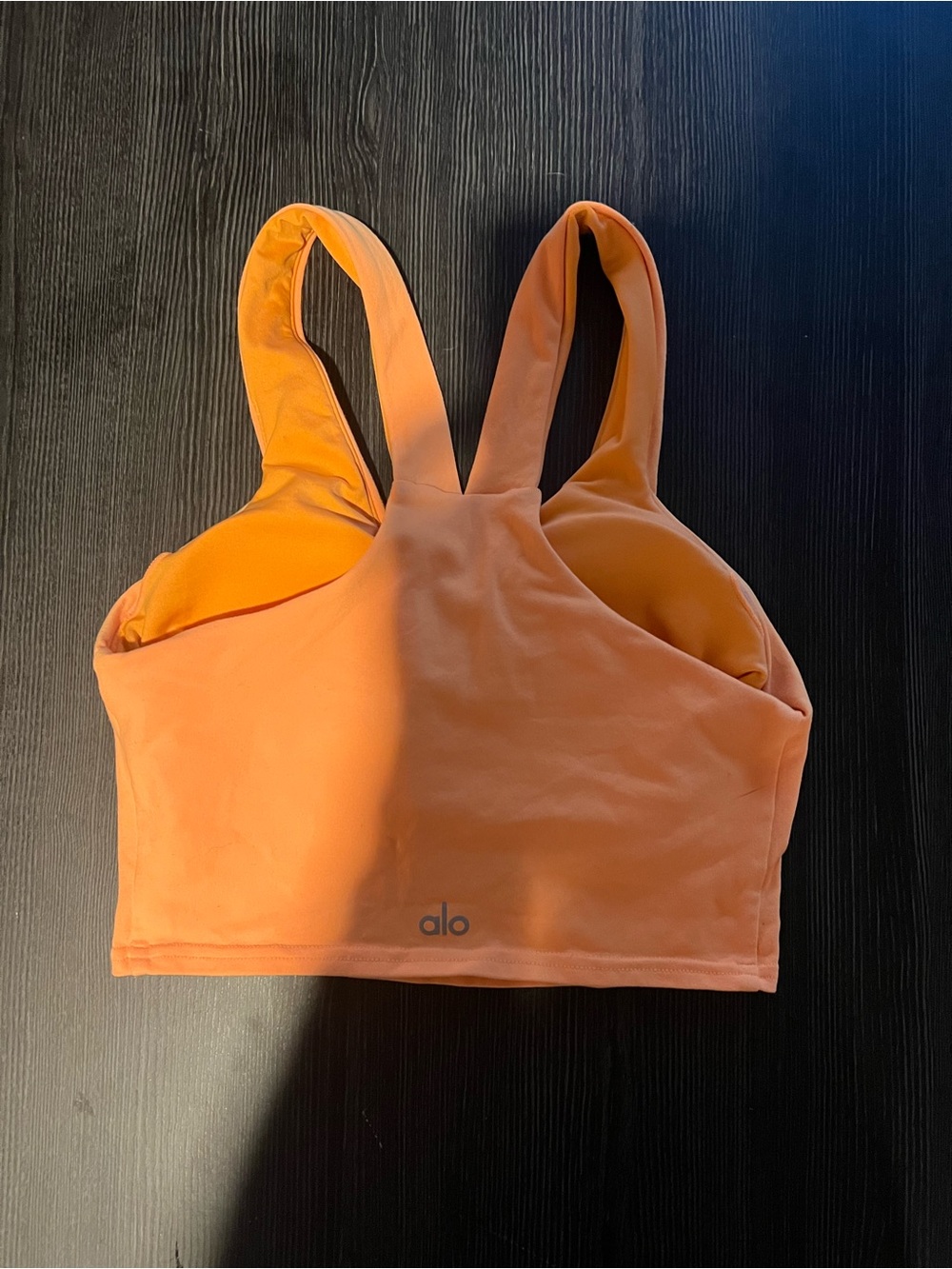Alo Airbrush Real Bra tank - Satsuma Breeze XS - Picture 3 of 3